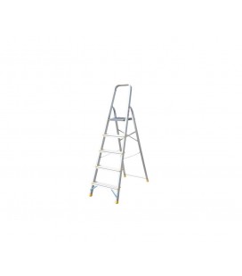 Rebrík schodíkový hliníkový MASTERTOOL 5 stupňov h 1070 mm max 150 kg 79-1105