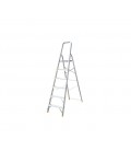 Rebrík schodíkový hliníkový MASTERTOOL 6 stupňov h 1280 mm max 150 kg 79-1106