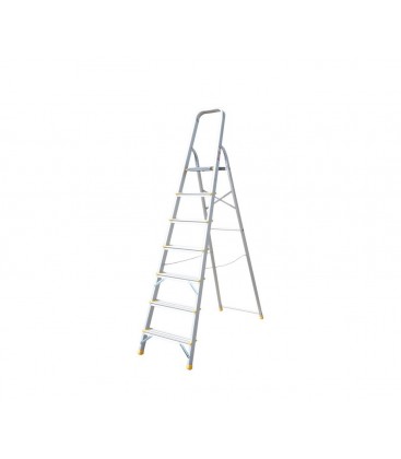 Rebrík schodíkový hliníkový MASTERTOOL 7 stupňov h 1500 mm max 150 kg 79-1107