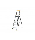 Rebrík schodíkový hliníkový MASTERTOOL 5 kovové stupňov h 1064 mm max 150 kg 79-1205