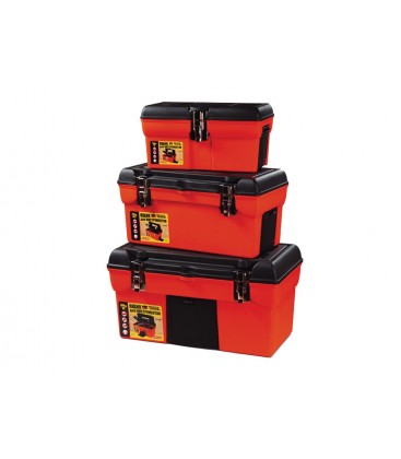 Set boxov MASTERTOOL na náradie 3 ks s kovovými zámkami 13"/16, 5"/19" 79-2002