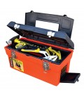 Box na náradie s kovovými zámkami, 16, 5" 420*225*210 mm MASTERTOOL 79-2105