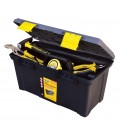 Box na náradie s plastovými zámkami 19, 5" 500*250*255 mm MASTERTOOL 79-2212