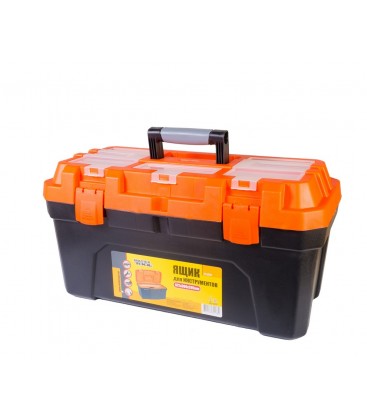 Box na náradie s kovovými s plastovými zámkami 22, 5" 572*300*295 mm MASTERTOOL 79-6028