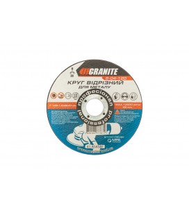 Kotúč rezný GRANITE na kov 125*1, 0*22, 2 mm 8-04-120