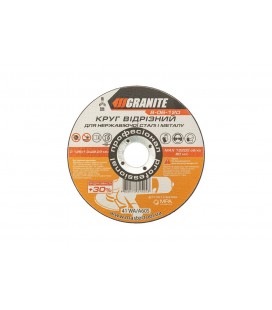 Kotúč rezný na kov a nerez GRANITE PROFI +30 125*1, 0*22, 2 mm 8-06-120