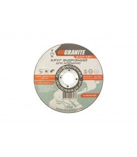 Kotúč rezný na hliník GRANITE 125*1, 6*22, 2 mm 8-07-121