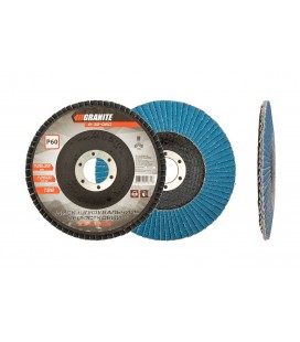 Kotúč brúsny lamelový GRANITE ZIRCONIA Т29 P60 125*22 mm 8-32-060