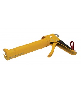 Pištoľ na tmely a chemické malty MASTERTOOL PROFI polootvorená 310 ml/300 mm, rukoväť potiahnutá TPR 80-0235