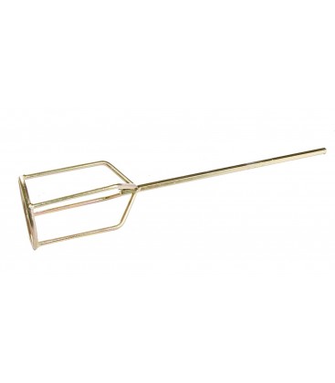 Míchadlo do vrtačky na sadru a a cementové zmesi MASTERTOOL Ø 80 mm L 400 mm 80-0618