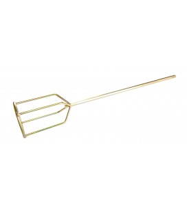 Míchadlo do vrtačky na sadru a a cementové zmesi MASTERTOOL Ø 100 mm L 600 mm 80-0620