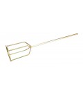 Míchadlo do vrtačky na sadru a a cementové zmesi MASTERTOOL Ø 100 mm L 600 mm 80-0620