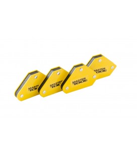 Sada magnetických zváracích uholníkov mini MASTERTOOL 4 kg 45°/90°/135° 4ks 81-0204
