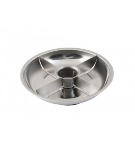 Magnetická miska MASTERTOOL na skrutky a náradie 148 mm, 4 priehradky 81-2148