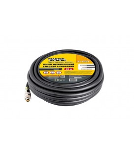 Hadica gumová MASTERTOOL vzduchová 20 bar 8*15 mm 20 m, rýchly konektor 81-8463