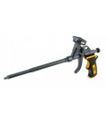 Pištoľ na montážnu penu CTF18 MASTERTOOL PROFI 180 mm, celokovová potiahnutý teflónom 81-8673