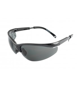 Okuliare ochranné MASTERTOOL SPORTLINE GREY proti poškriabaniu ANTI-SCRATCH, nastaviteľná dĺžka pántu 82-0001