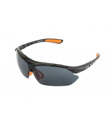 Okuliare ochranné MASTERTOOL SPORTLINE GREY panoramatická šošovka, proti poškriabaniu ANTI-SCRATCH, protišmykové bočnice 82-0008