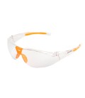 Okuliare ochranné MASTERTOOL ANTI-SCRATCH transparentný, protišmykové nohy l-class 82-0059