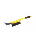 Auto kefa na sneh MASTERTOOL so škrabkou na ľad 100 mm YELLOW 520 mm 84-0003