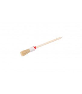 Štetka maliarska MASTERTOOL okrúhla №2 Ø20 mm 40 mm drevená rukoväť 91-2120