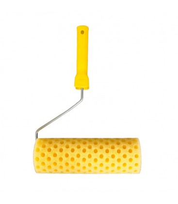 Valec maliarsky MASTERTOOL Moltoprén hrášok štruktúrovací dekoračný 230/80 mm d 6 mm s držiakom 92-6204