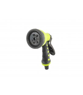 Striekacia pištoľ MASTERTOOL 7 funkcií 1/2" plastová TPR povlak 92-9304