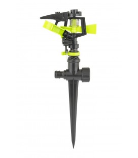 Zavlažovač impulzný MASTERTOOL 1/2" s podstavcom 20 m 5, 3-13, 5 l/min 92-9323