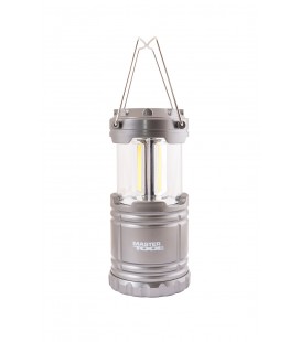 Svietidlo kempingové MASTERTOOL ručné 3W COB LED, 200 Lum/7000K, 10 m, 3xAA, ABS 94-0803