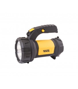 Baterka ručná MASTERTOOL 2-in-1 s otočnou rukoväťou 360°, 4 funkcie, 3W CREE LED/3W COB LED, 200 Lum/7000K, 150 m, IP 44 4xAA, A