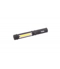 Baterka magnetická MASTERTOOL ručná 1W LED/1W COB LED, 90 Lum/ 6500K, 50 m, 3xAAA, ABS 94-0806