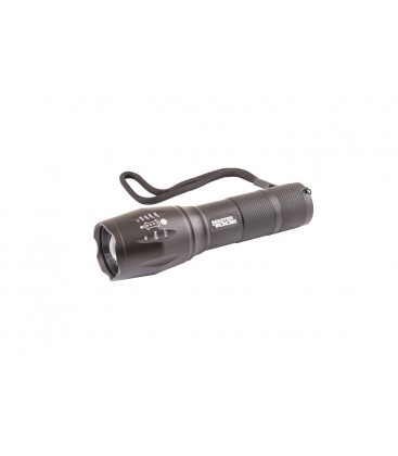 Baterka ručná MASTERTOOL s nastavením zaostrenia 5 funkcií, 10W CREE XM-L T6 LED, 600 Lum/8000K, 200 m, 3xAAA/1x18650, AL 94-081