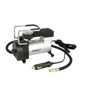 Kompresor do auta WERTVOLL 37 l/min 12V/8A/100W/150Psi, úložné puzdro AC-2137