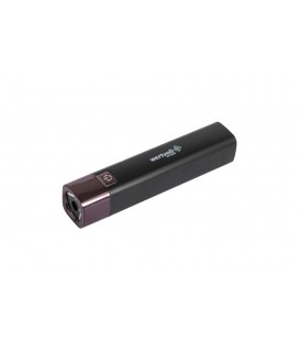 Baterka nabíjateľná WERTVOLL 3 funkcie, 1W LED 80 Lumt/7000K, 60 m, power bank, USB, Li-ion1200 mAh, ABS BLACK BLACK RX-8002