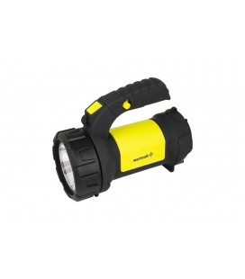 Baterka nabíjateľná WERTVOLL 2-in-1 s otočnou rukoväťou 360°, 4 funkcie, 3W CREE LED/3W COB LED, 200 lum/7000K, 150 m, IP44, USB