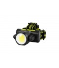 Lampa čelová WERTVOLL akumulátorová 4 funkcie Double-sided 3W CREE LED/3W COB LED 150 Lum/8000K, 60 m, IP44, USB, Li-ion 1200 mA