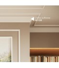 Dekoratívna lišta na strop DS130 200 x 9.5 cm DSM