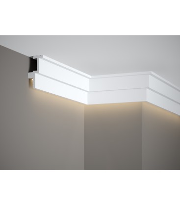 Dekoratívna osvetľovacia lišta na strop QL024 200 x 8.5 x 3 cm Mardom