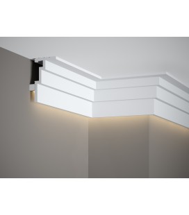 Dekoratívna osvetľovacia lišta na strop QL025 200 x 11 x 6 cm Mardom