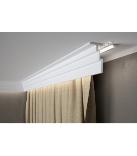 Dekoratívna osvetľovacia lišta na strop QL025 200 x 11 x 6 cm Mardom