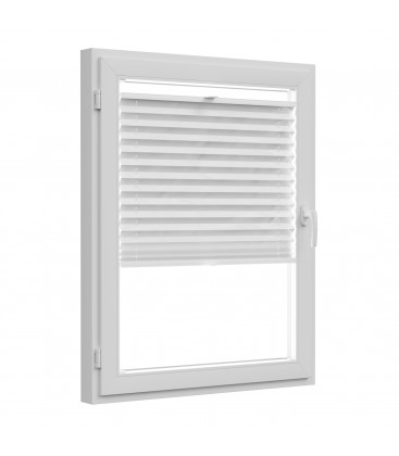 Roleta plisé extra séria s montážou do rámu Biela